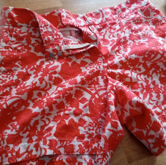 Loft size 8 orange print - Picture 3 of 4